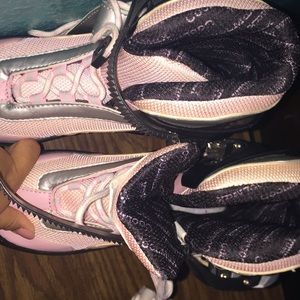 Used Kids Pink Roller skates